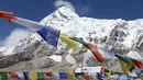 Klinik tenda Everest ER di Everest Base Camp, sekitar 140 Km timur laut Kathmandu, Nepal, 24 April 2018. (PRAKASH MATHEMA/AFP)