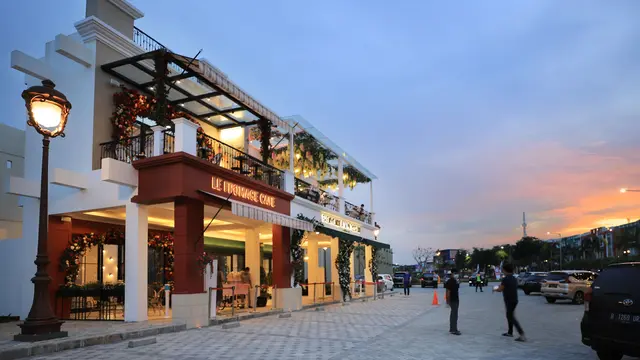 Ruko bergaya Eropa di Summarecon Serpong seharga Rp 3 miliar.