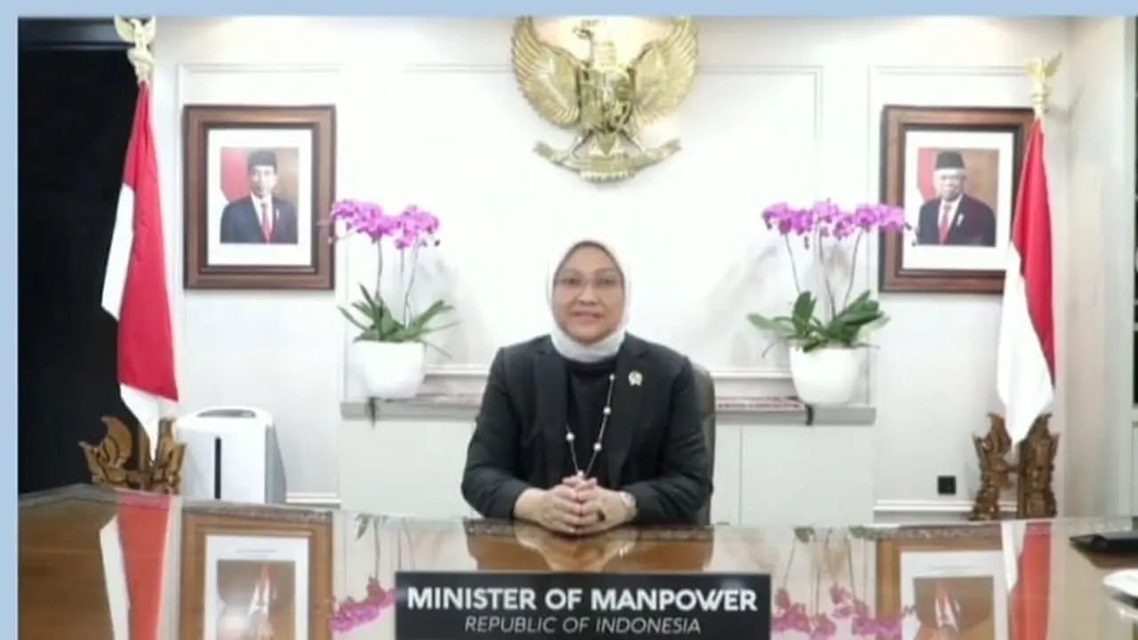 Menaker Ida Minta Dukungan ILO Atas Kebijakannya Tangani Dampak Pandemi COVID-19
