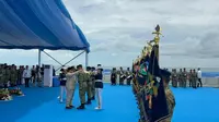 Di Atas Kapal KRI Radjiman, Prabowo Beri Kenaikan Pangkat Istimewa ke 11 Purnawirawan TNI