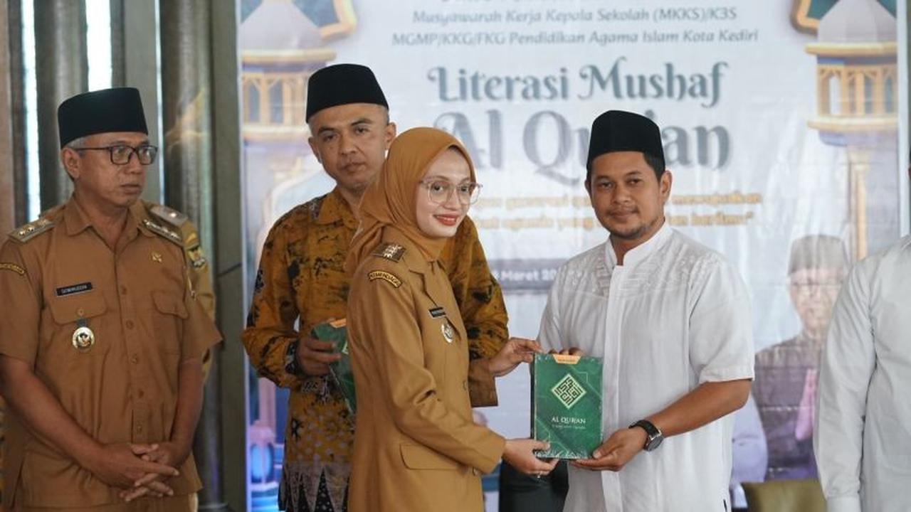 Pemkot Kediri Gencarkan Gerakan Literasi Mushaf Al Quran, Bentengi Pelajar dari Tantangan Era Digital