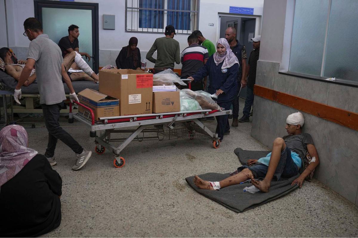 FOTO: Rumah Sakit Shifa yang Hancur,  Dari Simbol Harapan Jadi Saksi Derita Gaza