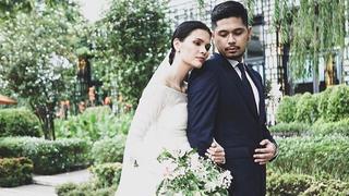 Resmi menikah dengan Petra Sihombing, begini tampilan cantik minimalis Firrina. (Sumber foto: thebridedept/instagram)