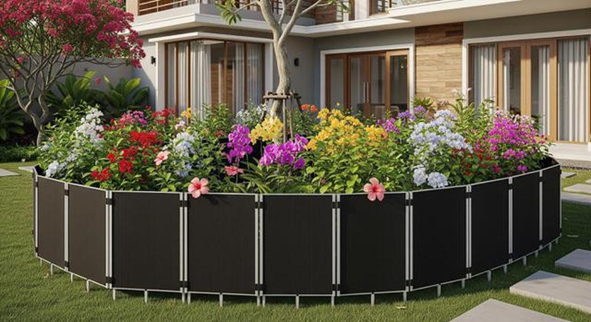 8 Inspirasi Desain Pagar Taman Bunga yang Bikin Halaman Rumah Makin Estetik