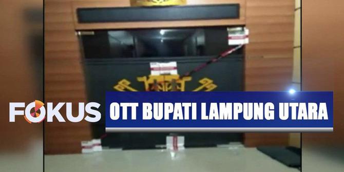 Terjaring OTT, KPK Segel Rumah Dinas Bupati Lampung Utara