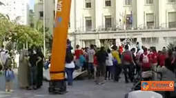 Citizen6, Spanyol: Hari Pengungsi Sedunia (Dia Mundial del Refugiado) yang jatuh pada, Senin (20/6), diperingati oleh kalangan masyarakat kota Ceuta-Spanyol. (Pengirim: Rani Iskandar Piter)