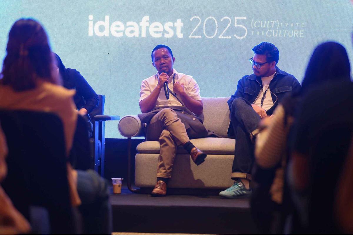 FOTO: CCO KLY Wenseslaus Manggut Kupas Arah Baru Media Digital di IdeaFest 2025