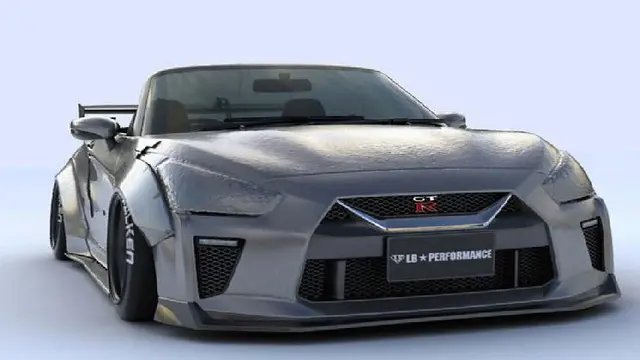 Daihatsu Copen berwujud Nissan GT-R (Foto:Carscoops)