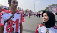 Cerita Sejoli dari Bogor Berangkat Subuh Demi Rayakan HUT RI di Monas