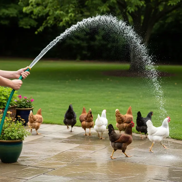 Cara Alami Mengusir Ayam agar Tidak Masuk ke Teras dan Mencakar Tanaman