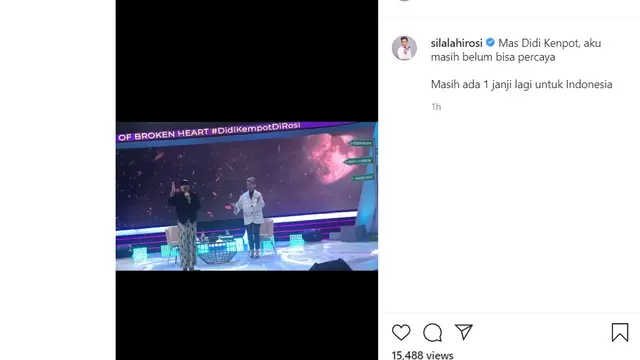 Didi Kempot - Rosianna Silalahi (Foto: Instagram/@silalahirosi)