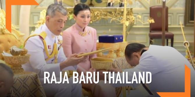 VIDEO: Jelang Penobatan, Raja Baru Thailand Umumkan Pernikahan