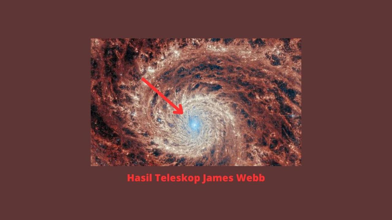 Gambar yang lebih jelas ini dapat ditangkap oleh alat Mid-InfraRed (MIRI) Webb.