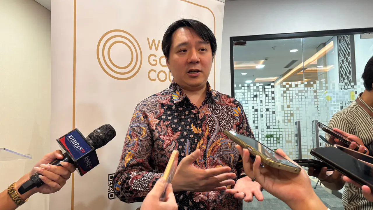 Head of Asia Pacific (ex China) and Global Head of Central Banks di World Gold Council Shaokai Fan. (Foto: Liputan6.com/Tira Santia)