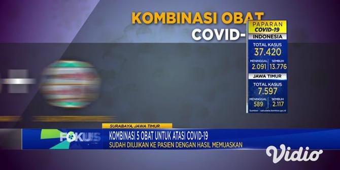 VIDEO: Tim Peneliti Gabungan Temukan 5 Kombinasi Obat Penanganan COVID-19