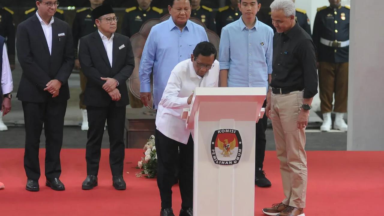 Perbedaan debat capres-cawapres pada Pilpres 2019 dan 2024 terletak pada proporsi bicara capres dan cawapres.<br>