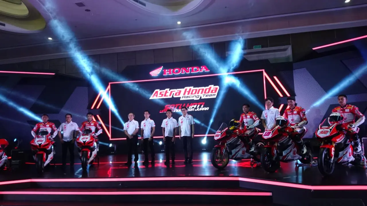 Susunan Pembalap Astra Honda Racing Team untuk musim 2019