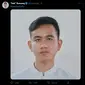 Kaesang Pangarep mengganti profile picture akun media sosialnya dengan foto sang kakak, Gibran Rakabuming (Twitter)