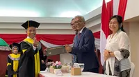 Pekerja Migran Indonesia (PMI) raih gelar sarjana di Universitas Terbuka Malaysia. Dok: KBRI Kuala Lumpur