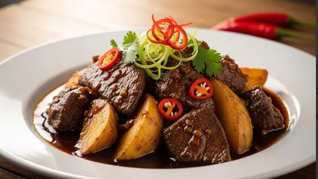 Resep Semur Ati Kentang (AI Generated)