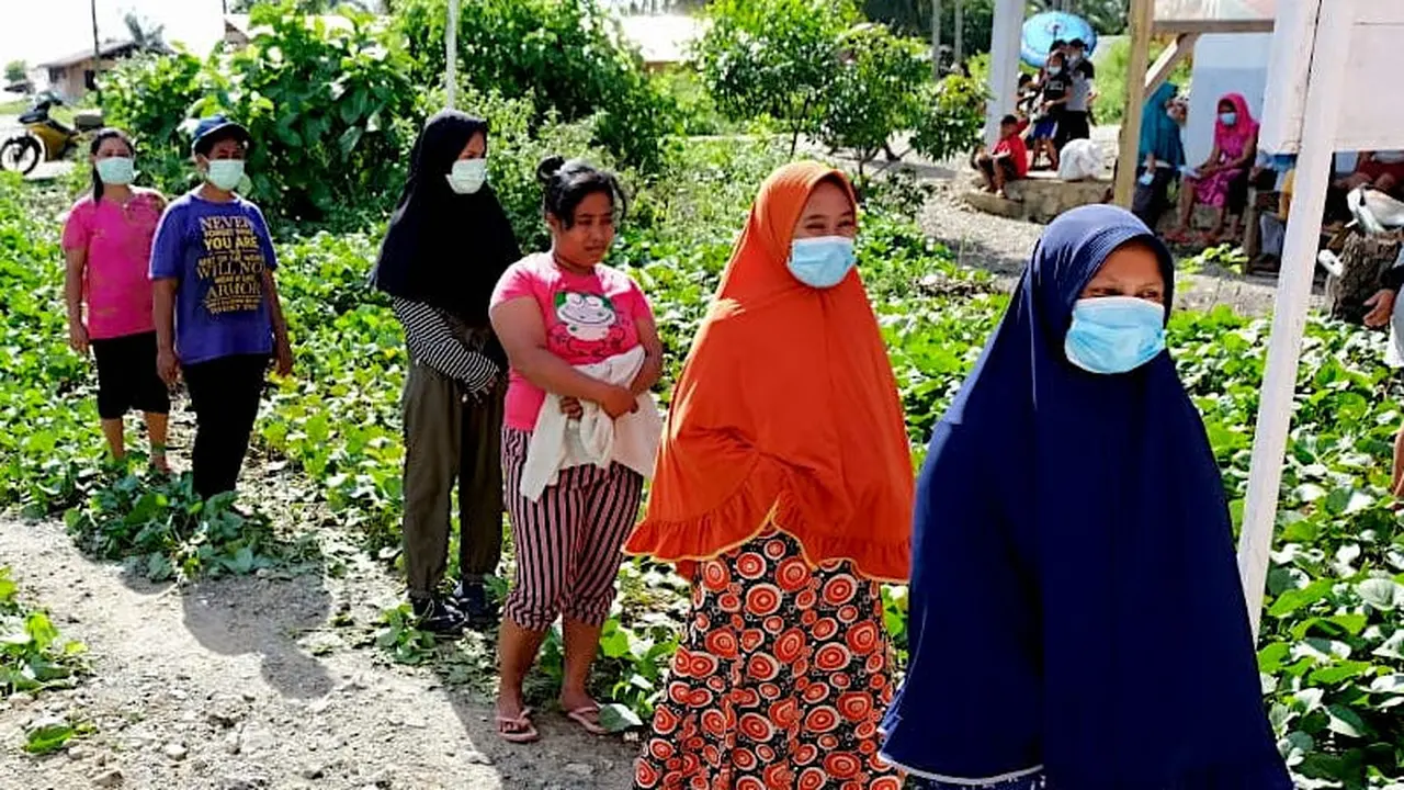 Pembatasan Wilayah Cegah Covid-19 ala Desa Terpencil di Halmahera Selatan