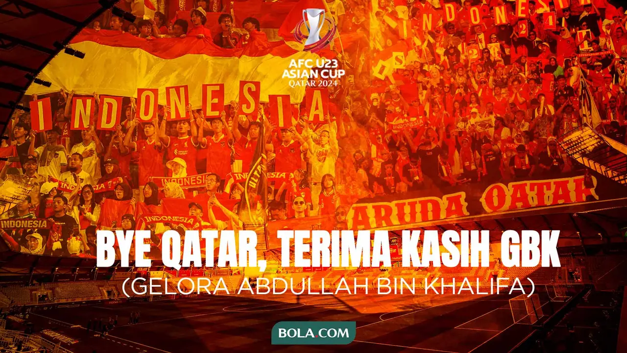 Kolase - Suporter Timnas Indonesia di Qatar