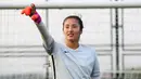 Zhao Lina. Adalah kiper Timnas Wanita Cina yang menjadi pilihan utama saat berlangsungnya Piala Dunia Wanita FIFA 2019. Ia memiliki postur dengan tinggi 187 cm. (AFP)