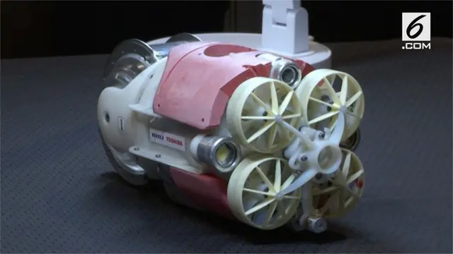 Sebuah kelompok industri Jepang menciptakan robot bawah air untuk menyelidiki dampak dari kerusakan reaktor nuklir Fukushima Daiichi.