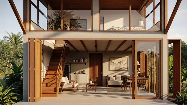 Model Rumah Semi Industrial yang Cocok di Lingkungan Pedesaan