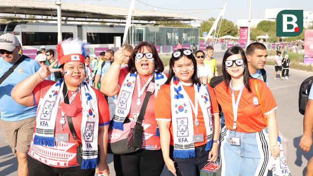 Penonton Korea Selatan di Piala Dunia 2022