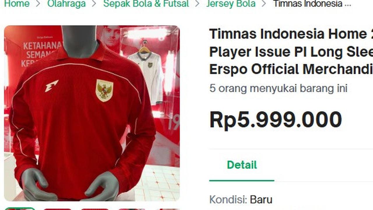 Jersey timnas indonesia
