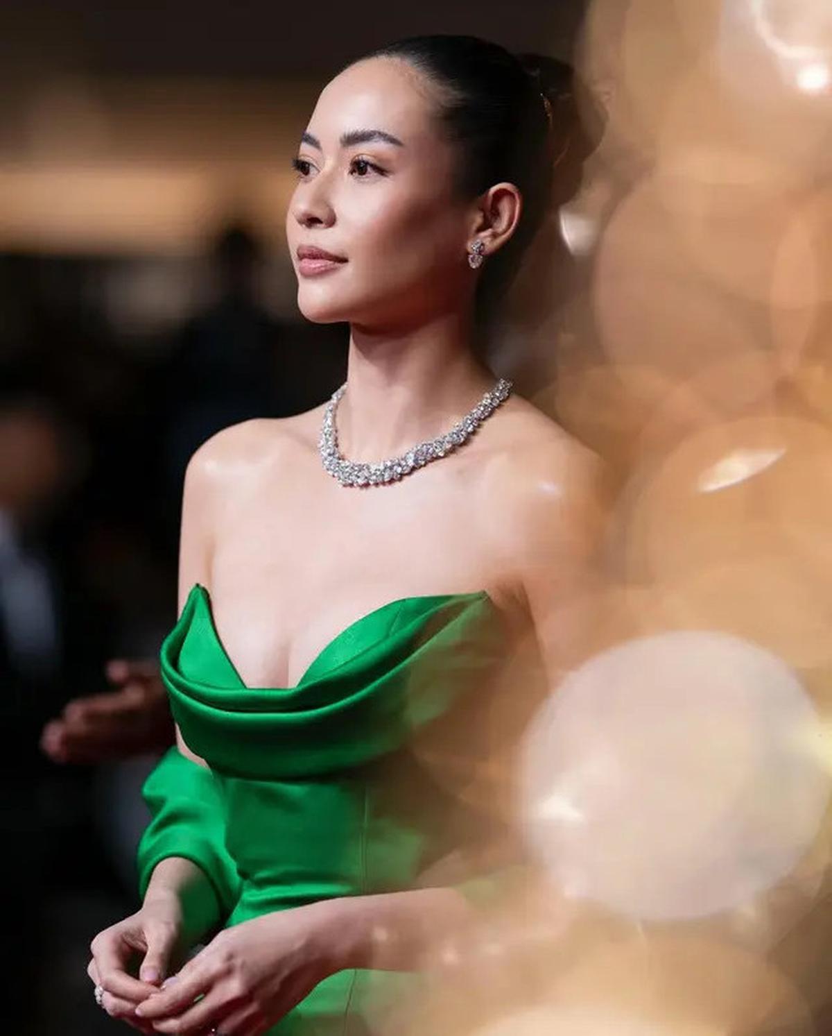 Potret Elvira Davinamira di Festival Film Cannes 2025, Tampil Anggun di Red Carpet