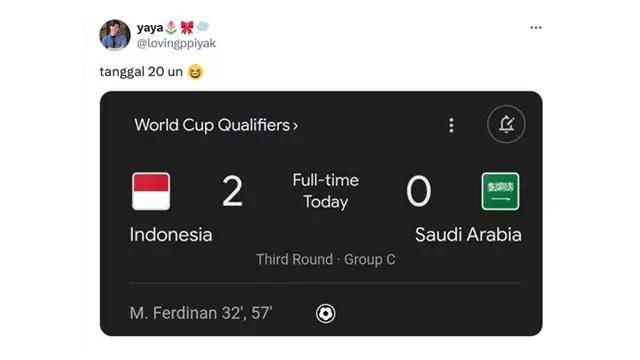 6 Meme 'Tanggal 20' Ini Kocak, Fans Timnas Indonesia Full Senyum Seharian