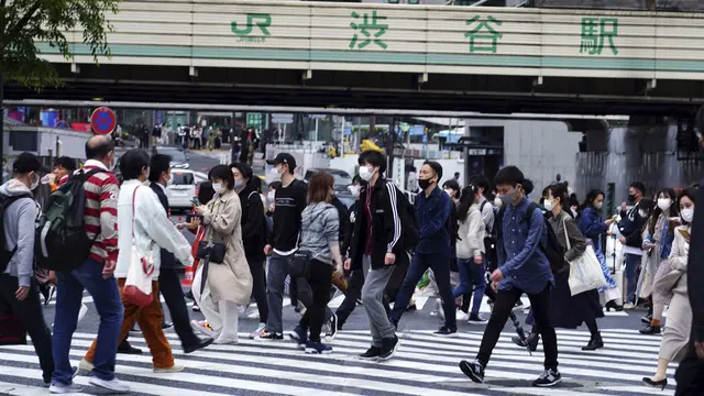 Suasana Minggu Emas di Jepang Saat Darurat COVID-19