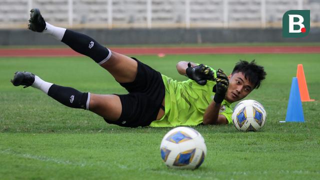 Foto: Aksi Para Penggawa Timnas Indonesia U-23 Saat Latihan Persiapan SEA Games 2021