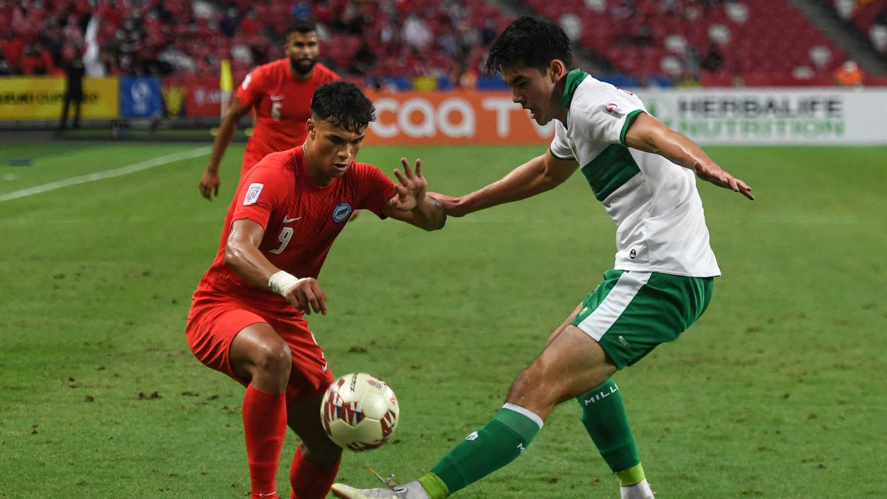 Foto: Rapor Para Pemain Timnas Indonesia saat Ditahan Imbang Singapura 1-1 di Leg Pertama Semifinal Piala AFF 2020
