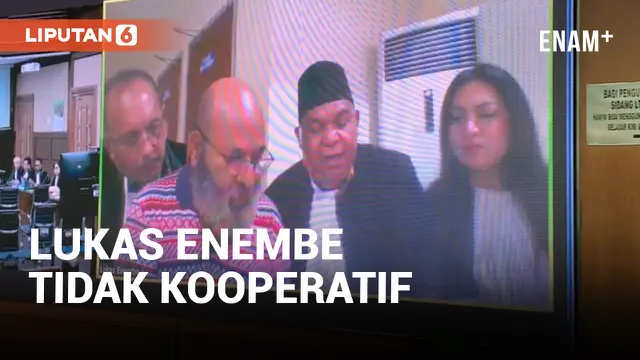 KPK Sebut Lukas Enembe Tidak Kooperatif Dalam Sidang