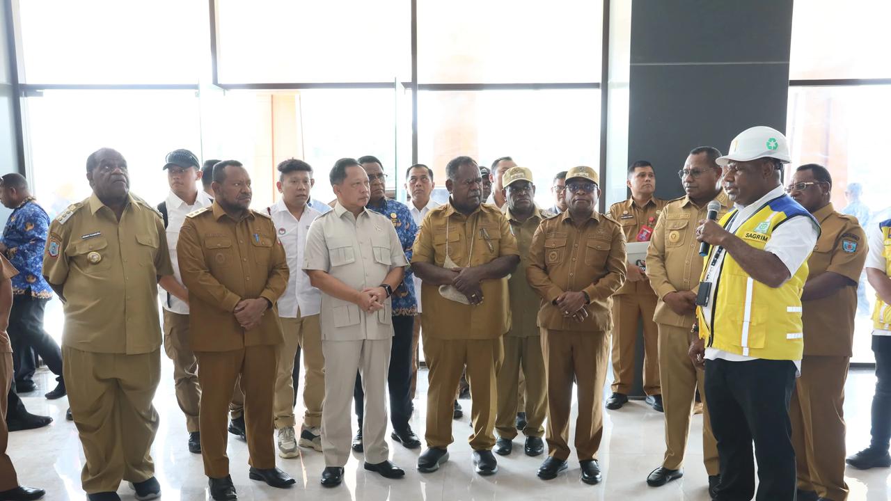 Awali Kunjungan, Mendagri Cek Progres Pusat Pemerintahan Papua Barat Daya