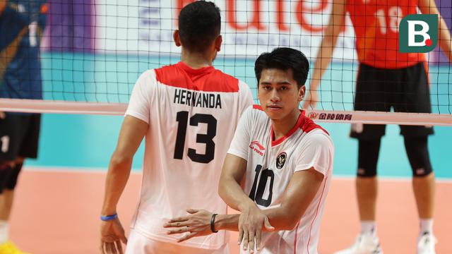 Timnas Indonesia vs Timnas Vietnam Semifinal Voli Putra SEA Games 2023