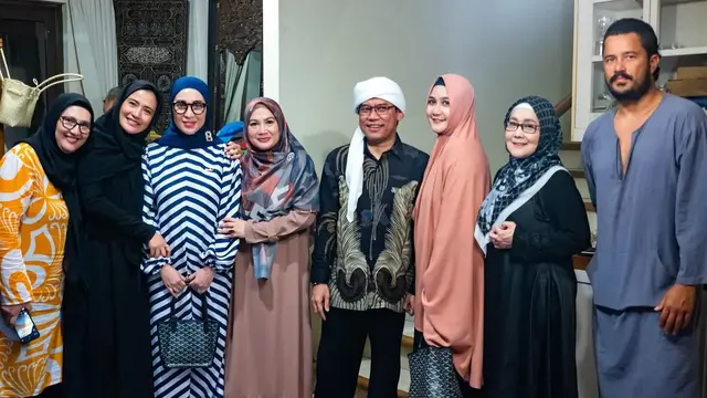6 Momen Bukber di Rumah Fathir Muchtar dan Fera Feriska, Undang Pemain LSTS
