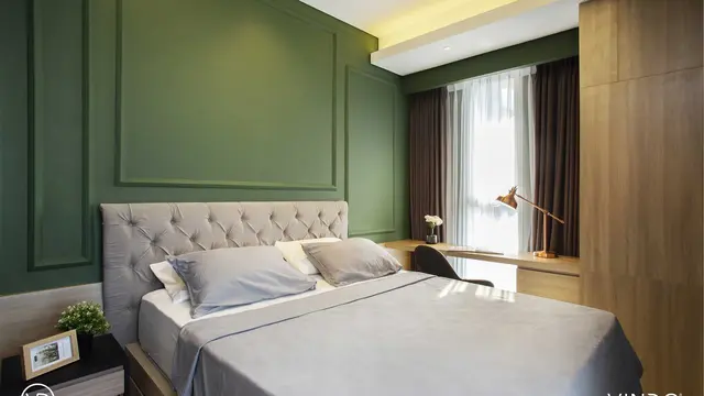 2 Gaya Berpadu Jadi Satu di dalam Apartemen, Desain Dapurnya Bikin Nyaman