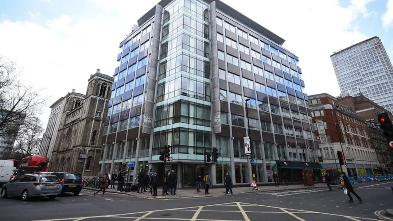 Kantor Cambridge Analytica di London, Inggris (Kirsty O’Connor/PA via AP PHOTO)