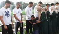 Jelang Hadapi Dewa United di BRI Super League, Persik Gelar Doa Bersama dan Santuni Anak Yatim Piatu