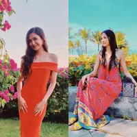 Mikha Tambayong akui tak makan nasi selama 6 tahun, intip potret terbarunya dalam balutan dress yang disebut netizen makin langsing. (Instagram/mikhatambayong).