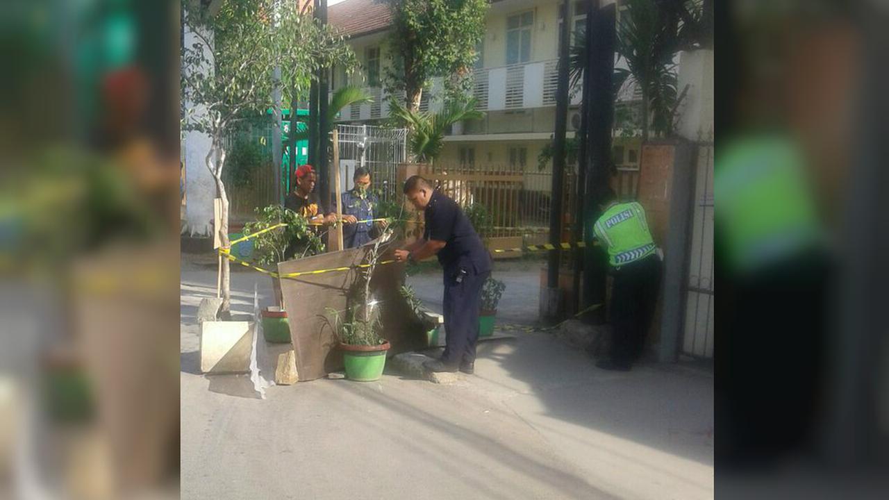 Gas Bocor di Dekat RS Carolus Jakpus, Garis Polisi Dipasang