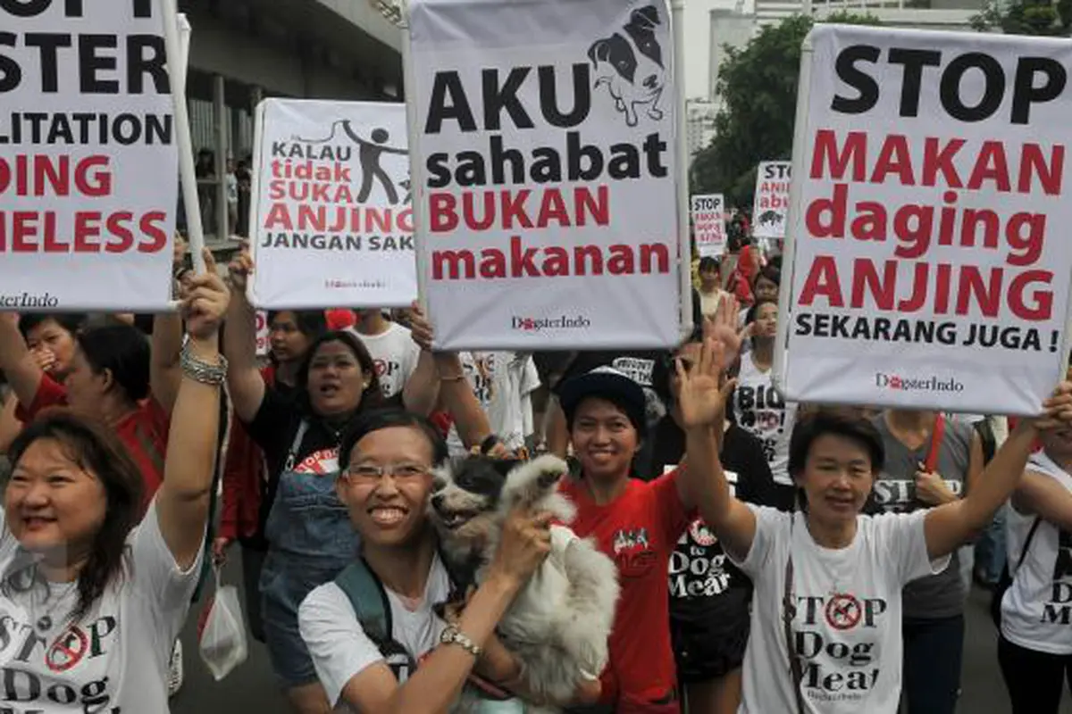 Menguak Fakta Perdagangan Daging Anjing di Indonesia