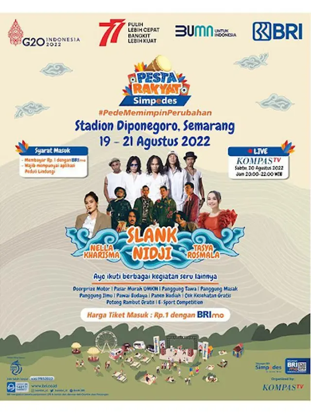 BRI PRS di Stadion Diponegoro, Semarang