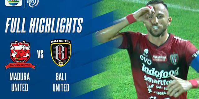 VIDEO: Highlights BRI Liga 1, Bali United Selangkah Lagi Raih Gelar Juara Usai Bungkam Madura United 2-0