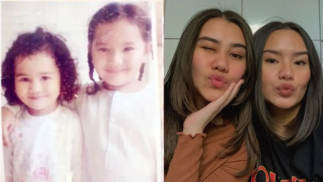6 Potret Masa Kecil Aaliyah Massaid dan Zahwa Massaid, Bak Anak Kembar