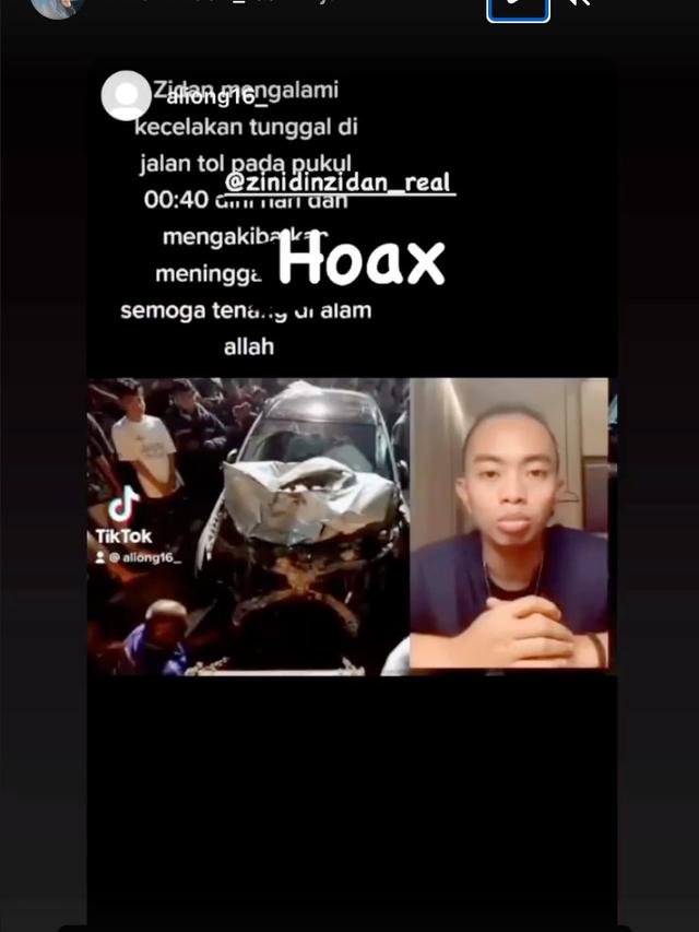 Zinidin Zidan dikabarkan meninggal dunia.